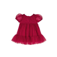 Tutu du Monde Bebe Merry More Tulle Dress - Crimson