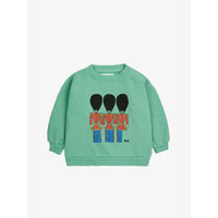 bobo-choses-baby-little-tin-soldiers-sweatshirt-green-bobo-w24b224ab035-12m