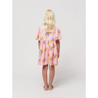 bobo-choses-fireworks-all-over-flounce-sleeves-woven-dress-pink-bobo-s24124ac132-2-3y