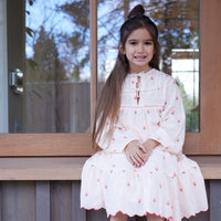 bonheur-du-jour-paris-albi-girl-skirt-fleurs-rose-bdj-s25albi-fr-2y