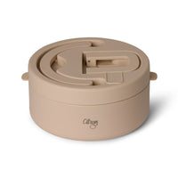 Citron Insulated Stainless Steel Food Jar 400ml - Beige