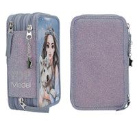 depesche-topmodel-3-compartment-pencil-case-wolf-depe-0013149