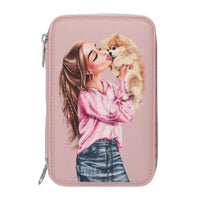 depesche-topmodel-double-pencil-case-dots-stationery-depe-0014008