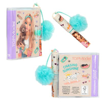 depesche-topmodel-mini-notebook-with-ballpen-sunny-dog-stationery-depe-0014163