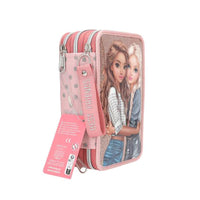 depesche-topmodel-triple-pencil-case-dots-stationery-depe-0014007