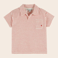emile-et-ida-striped-terry-polo-80-organic-cotton-rayure-coquelicot