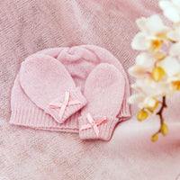 g-h-hurt-&-son-cashmere-baby-hat-and-mittens-pink-ghhs-ca451-52-pnk