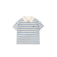 konges-sl-jd-spotty-ss-polo-gots-stripe-ciel