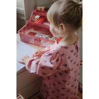 konges-sløjd-drey-slit-blouse-gots-hortensia-coeur-kong-w25ks103786-hc-12m