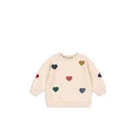 konges-slojd-lou-terry-sweat-shirt-ocs-multi-heart-kong-w25ks103871-mh-12m