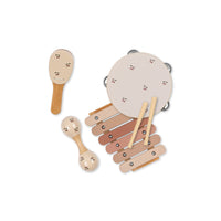 konges-sløjd-music-set-cherry-glossy-fsc-cherry-one-size-kong-s25ks103321-cherry-os