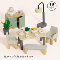 le-toy-van-wooden-dolls-house-dining-room-18-piece-play-toy-ltv-me056