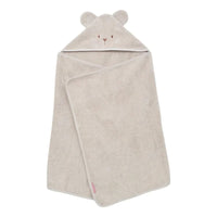 little-crevette-ourson-hooded-towel-70x140cm-beige