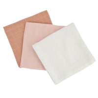 little-crevette-set-of-3-swaddles-60x60cm-coral-terracotta-ecru-lcrv-unlar