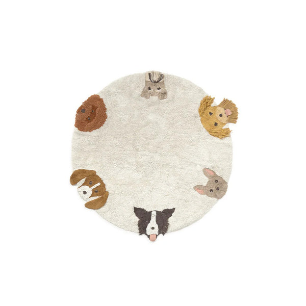 Lorena Canals Dogs Washable Cotton Rug