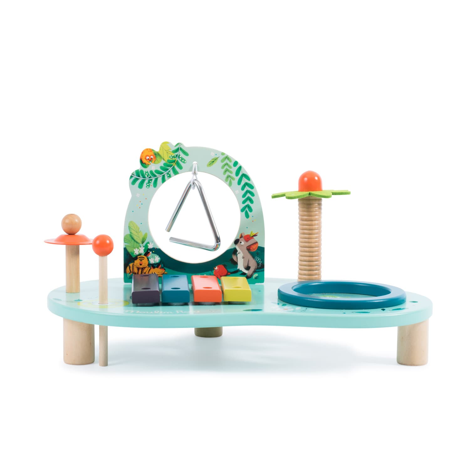 Moulin Roty Dans La Jungle Child Musical Multi-Activities Table – Petit ...