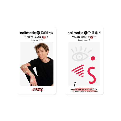 nailmatic-kit-tattoopen-arty-5-cards-nail-141tarty