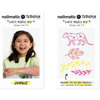 nailmatic-kit-tattoopen-jungle-5-cards-nail-141tjungle