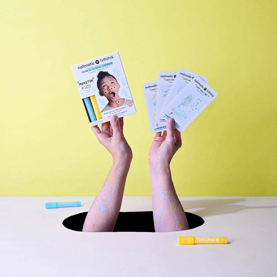 nailmatic-kit-tattoopen-monster-5-cards-nail-141tmonster