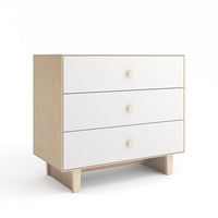 Oeuf 3 Drawer Dresser Birch - Rhea Base (Pre-Order; Est. Delivery in 6-10 Weeks)
