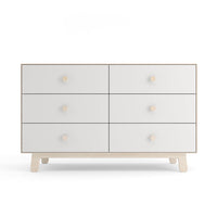 Oeuf 6 Drawer Dresser Birch - Sparrow Base