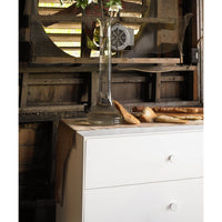 Oeuf 3 Drawer Dresser White - Classic Base (Pre-Order; Est. Delivery in 6-10 Weeks)