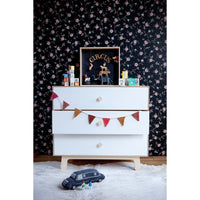 Oeuf 3 Drawer Dresser White - Classic Base (Pre-Order; Est. Delivery in 6-10 Weeks)