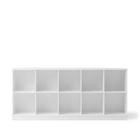 Oliver Furniture Wood 橫身儲物架 連底座 5x2 (預訂產品,約於2至3個月內送貨)