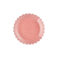 rice-dk-acrylic-cake-plate-with-coral-dots-fabric-rice-accpl-dotco
