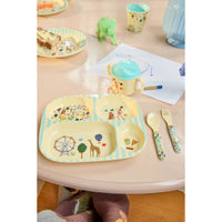 rice-dk-melamine-baby-dinner-set-in-gift-box-mint-fun-fair-print-4pcs-rice-babox-4zfufami