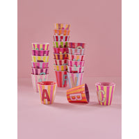 rice-dk-melamine-cup-with-the-letter-e-stripes-pinkish-medium-250ml-rice-melcu-alpstrei