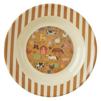 rice-dk-melamine-kids-bowl-with-farm-print-250-ml-rice-kibow-farmtoto