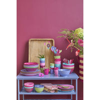 rice-dk-melamine-round-dinner-plates-in-asst-colors-6-pack-rice-melrp-6zaw23