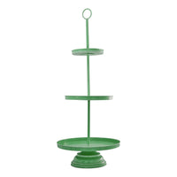 rice-dk-painted-metal-cake-plate-3-tier-in-green-rice-kitet-gxl