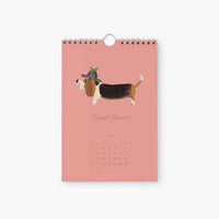 rifle-paper-co-2027-dog-of-the-month-kitchen-calendar-6x9-stationery-home-decor-rifl-cal108