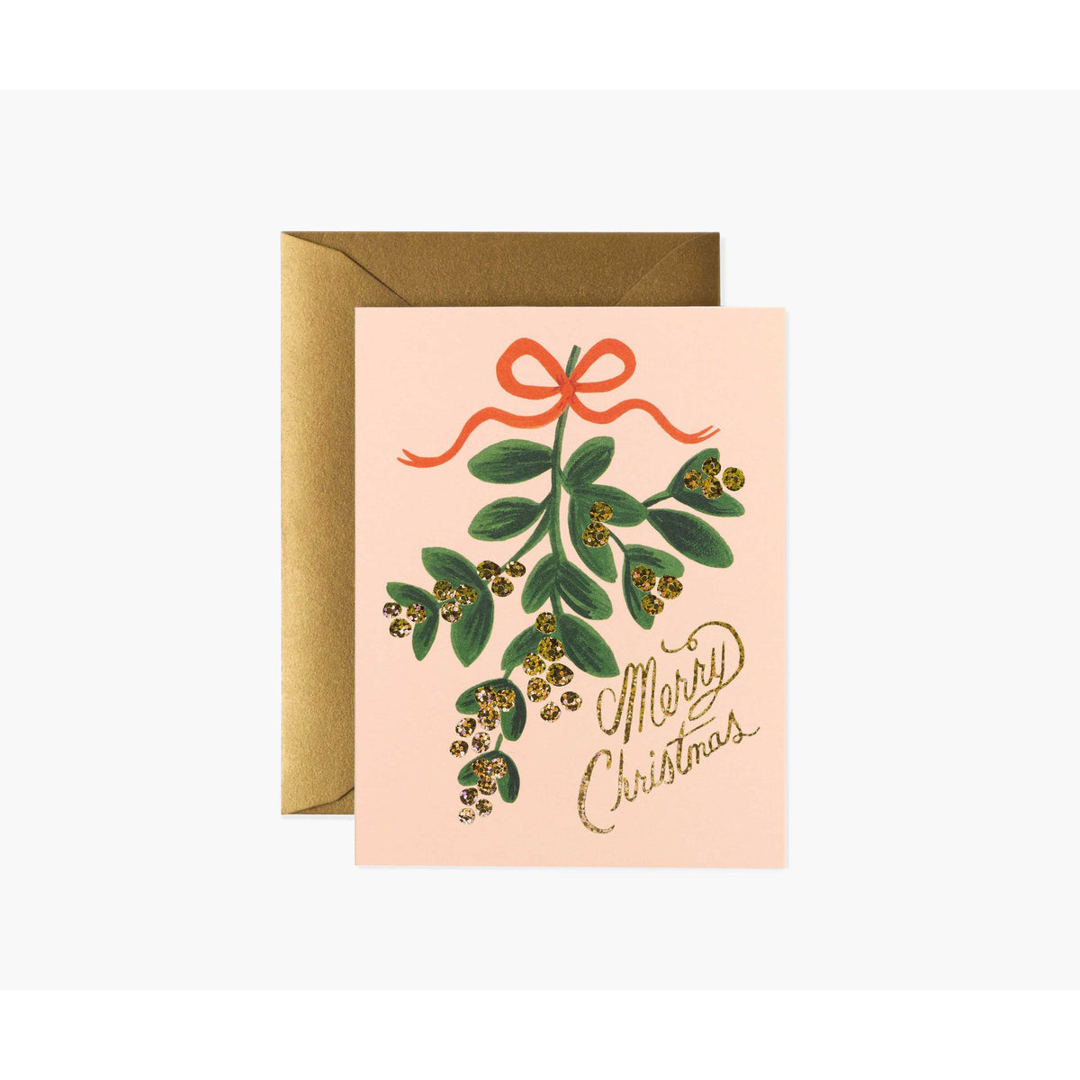 Rifle Paper Co Mistletoe Christmas Cards Petit Bazaar