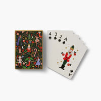 rifle-paper-co-holly-jolly-nutcracker-playing-card-set