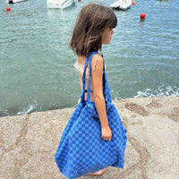 rose-in-april-tote-bag-elisa-checkerboard-greek-blue-navy-blue-ria-art000001383