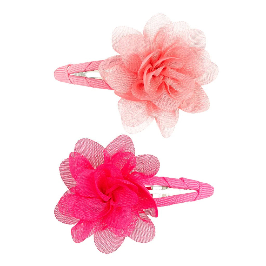 souza hair clips jamie red-coral (2 pcs, card, 1 card) souz-106293