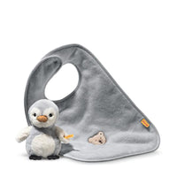 steiff-lio-penguin-with-rattle-and-bib-gift-set-multicoloured-22cm-baby-nursery-stff-242977