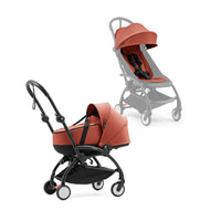 stokke-yoyo-baby-stroller-complete-set-black-frame-with-berry-seat-pack-bassinet-baby-nursery-yoyo-yo501spb05