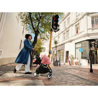 Stokke YOYO³ 0+ 6+ Complete Baby Stroller Set - White Frame with Black 0+ Newborn Pack & 6+ Color Pack (Pre-Order; Est. Delivery in 4-6 Weeks)