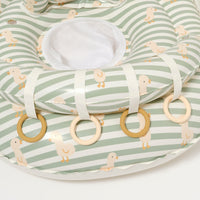 sunnylife-interactive-baby-float-duck-sage-stripe-sunl-s51ibfgr