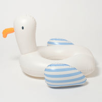 sunnylife-kids-tube-pool-ring-sid-the-seagull-blue-stripe-sunl-s51tprbl