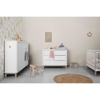 Oliver Furniture Wood Multi Cupboard 3 Doors White