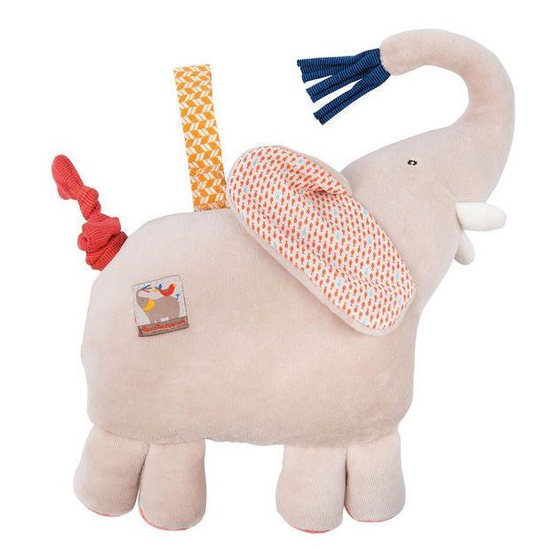 Moulin Roty Les Papoum Musical Pull-String Elephant – Petit Bazaar
