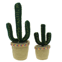 Fiona Walker England DK Green Cactus in Pot