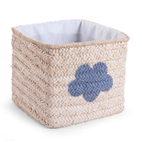 Childhome Box Straw Woven Basket 30x33x33 Natural