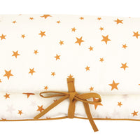 Nobodinoz Changing Pad Mustard Stars