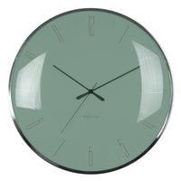 Present Time Wall Clock Dragonfly Dome Glass